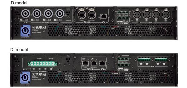 新型网络功放PC系列D/DI型号：通过集成强大的矩阵功能和Dante连接方式，提供高灵活性和可扩展性