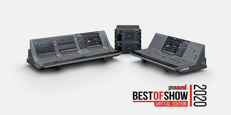 RIVAGE PM5和PM3数字混音系统，实力斩获IBC 2020 Best of Show大奖